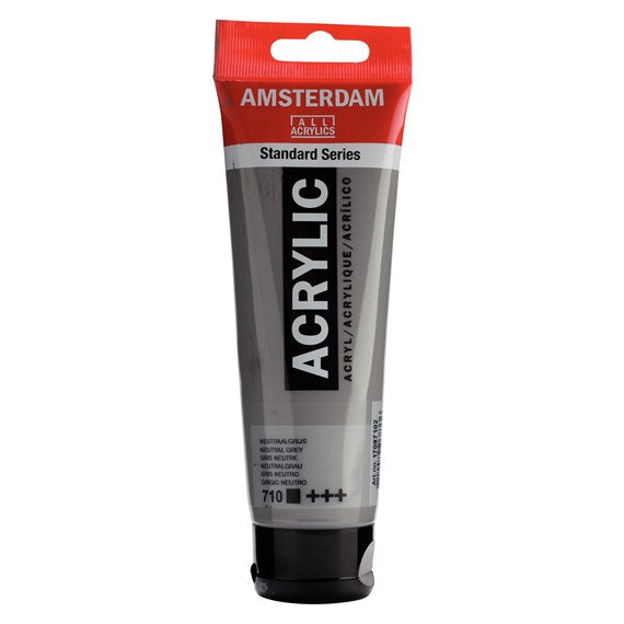 Colore Acrilico Amsterdam 120 Ml Grigio Neutro