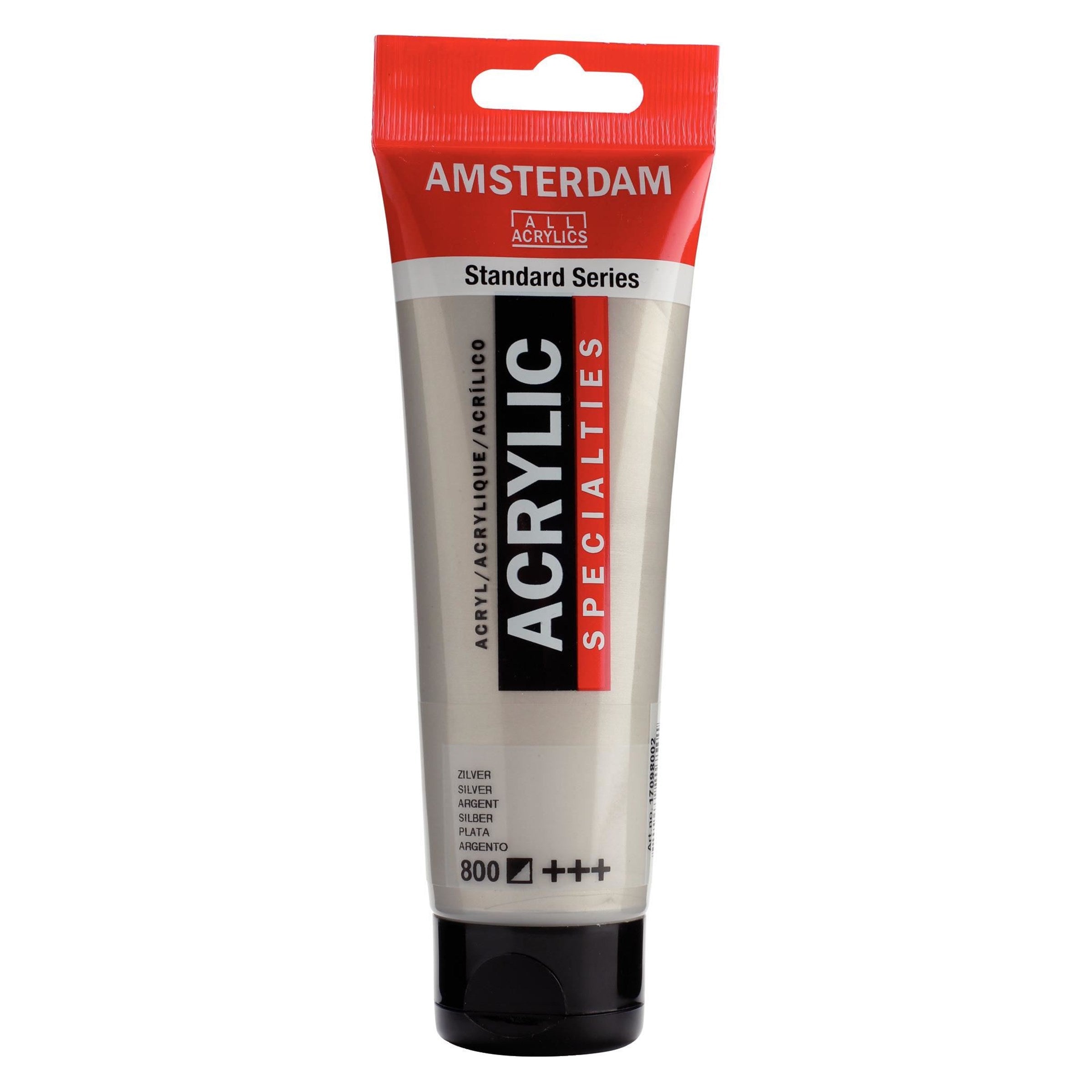 Colore Acrilico Amsterdam 120 Ml Argento