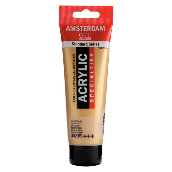 Colore Acrilico Amsterdam 120 Ml Oro Chiaro