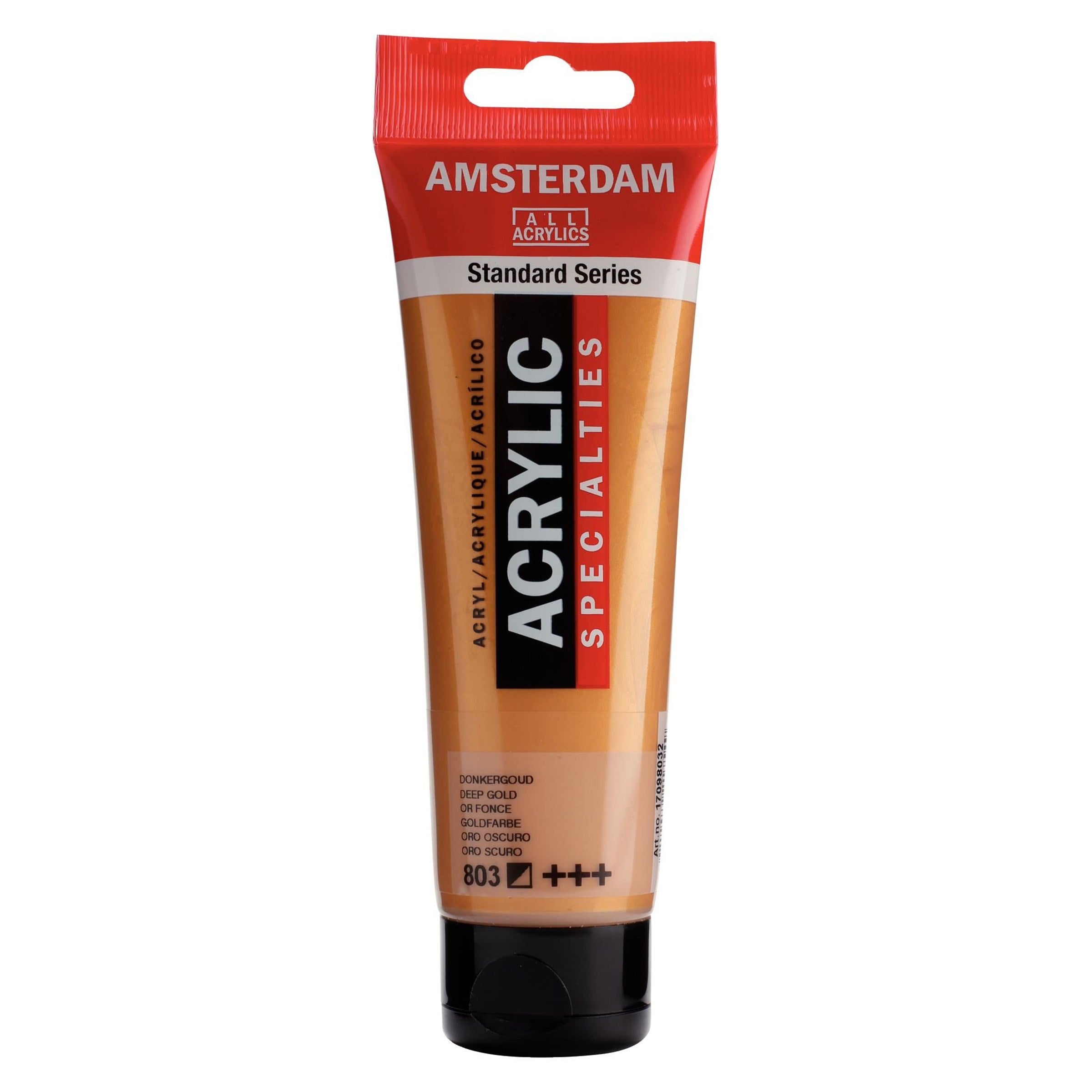 Colore Acrilico Amsterdam 120 Ml Oro Scuro