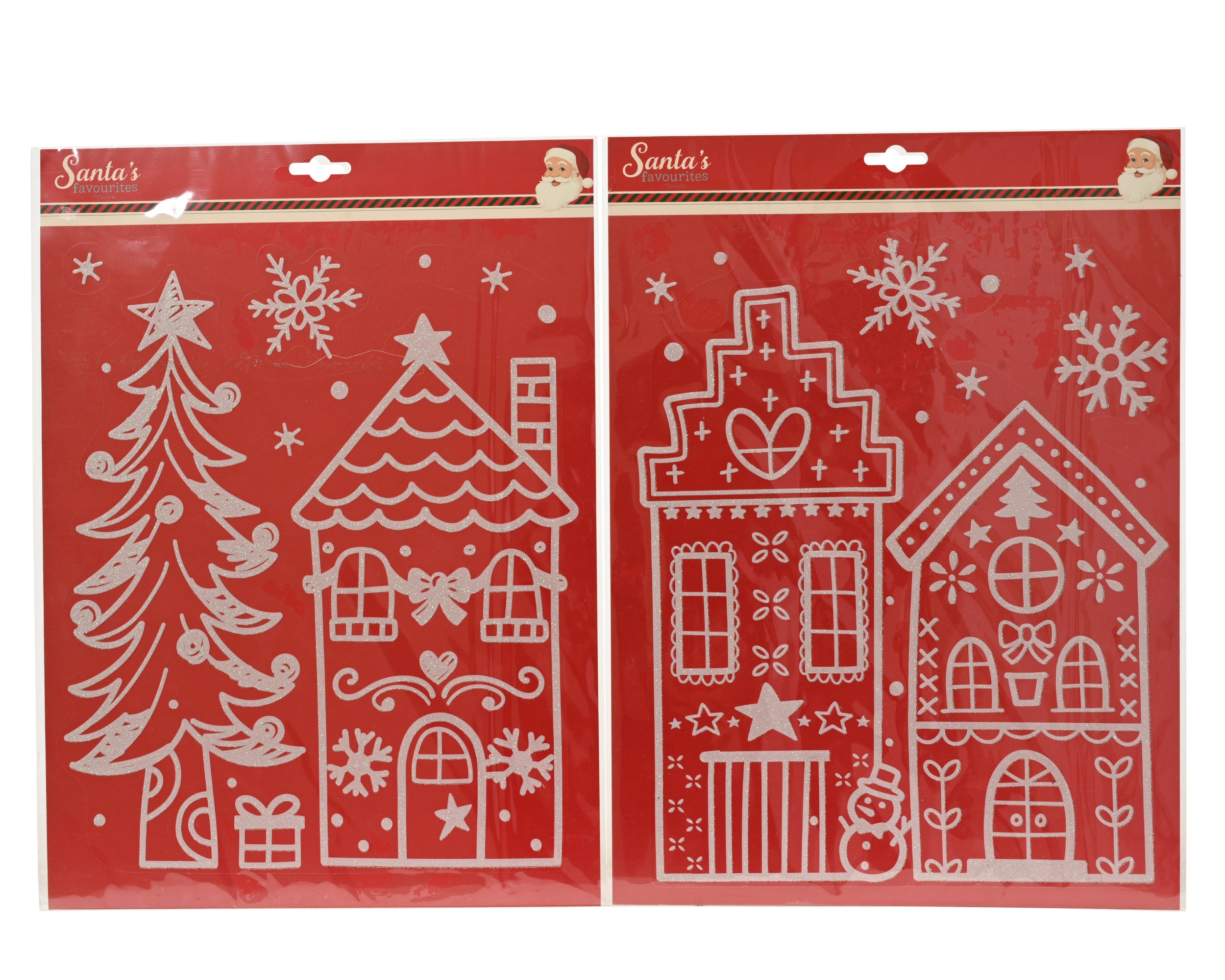 Stickers Bianchi Casette Con Alberi