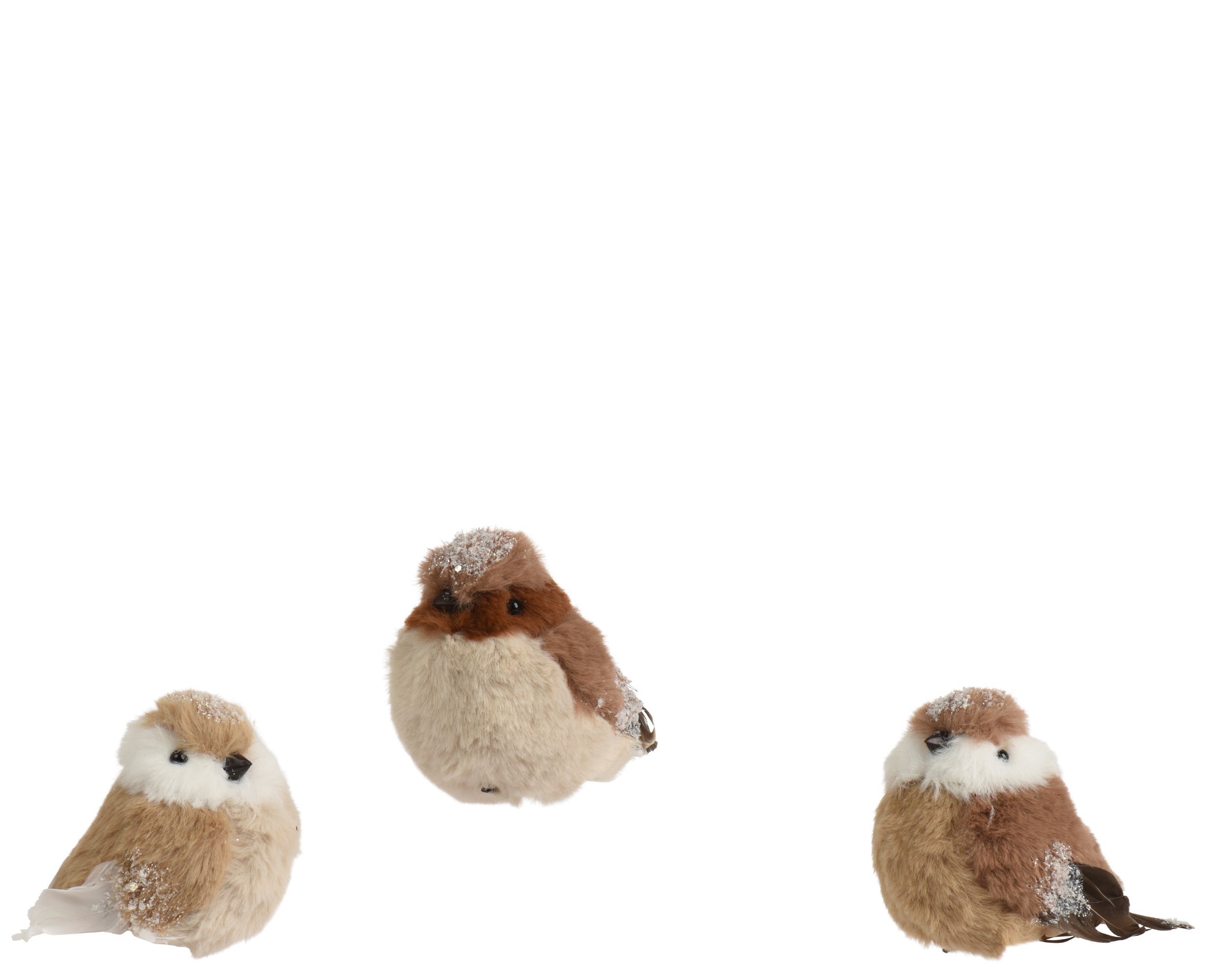Uccellino Marrone 7x11x9 Cm