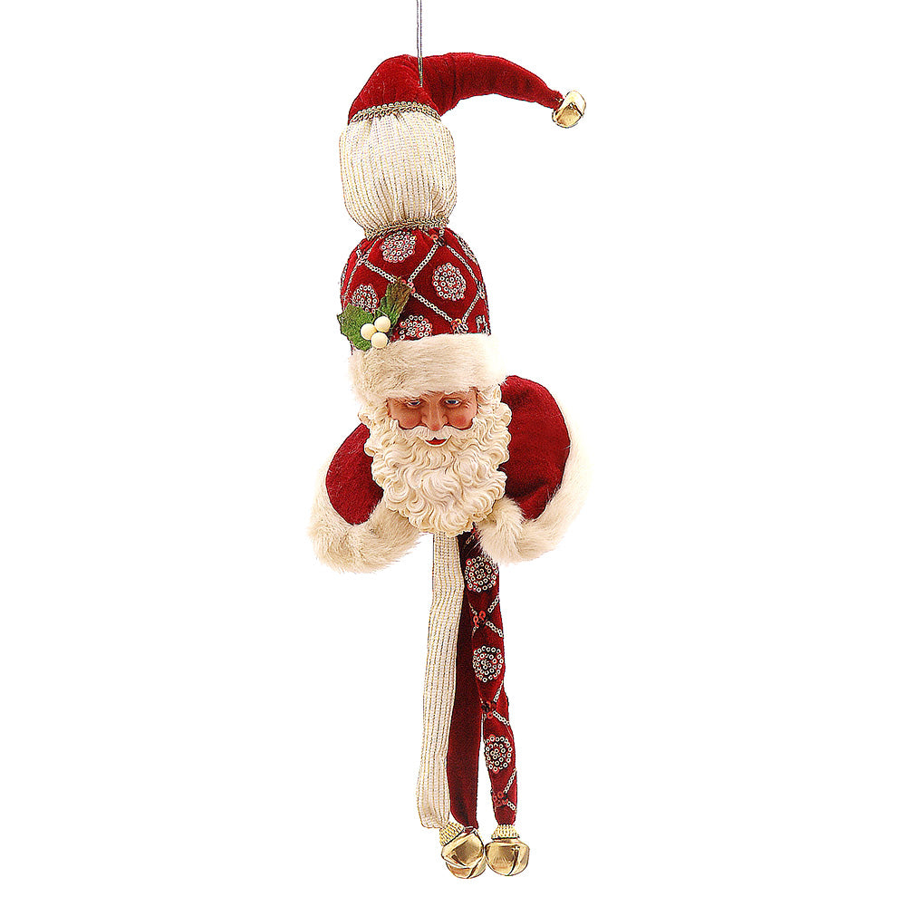 Pendente Testa Babbo Natale 30 Cm