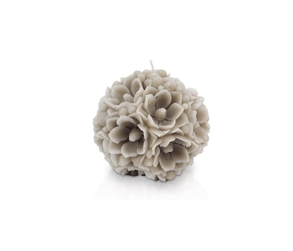 Candela Sfera Picc. Magnolia Grigia