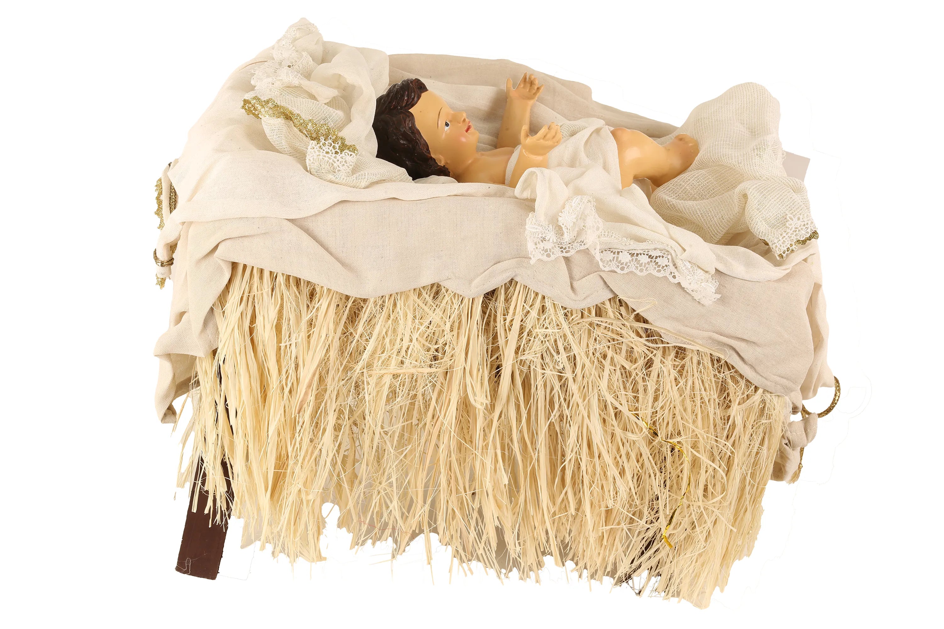 Nativita' 3 Pezzi Vestiti Beige Oro 108 Cm