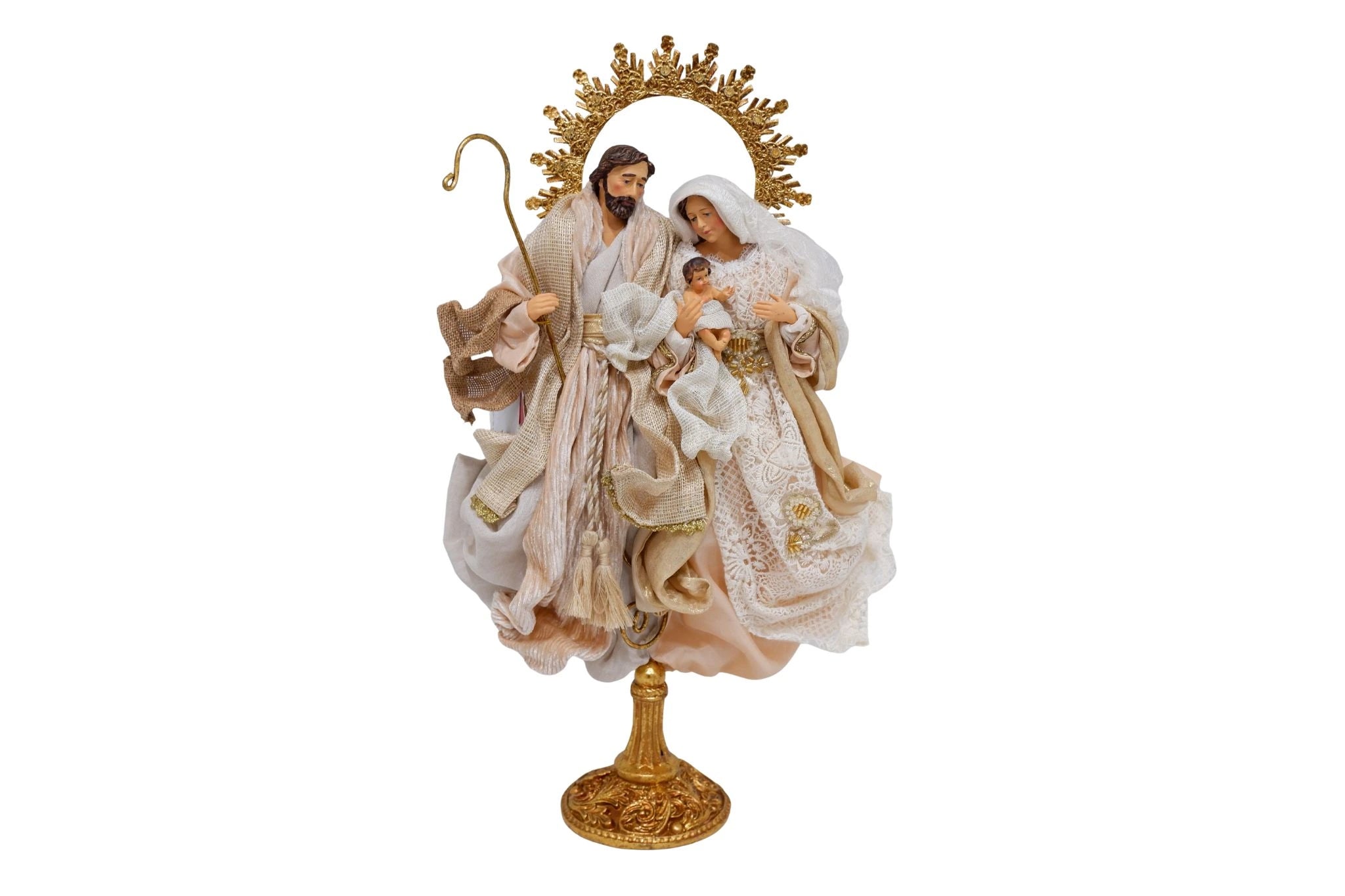 Nativita' Beige Oro Su Base 50 Cm