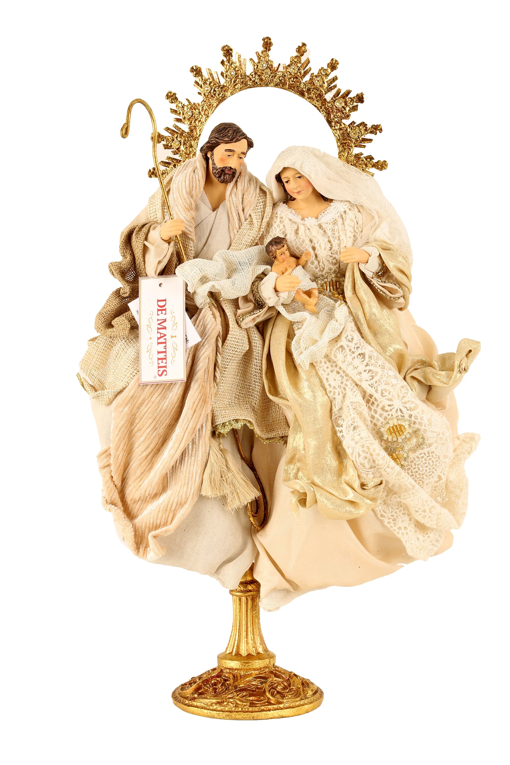 Nativita' Beige Oro Su Base 50 Cm