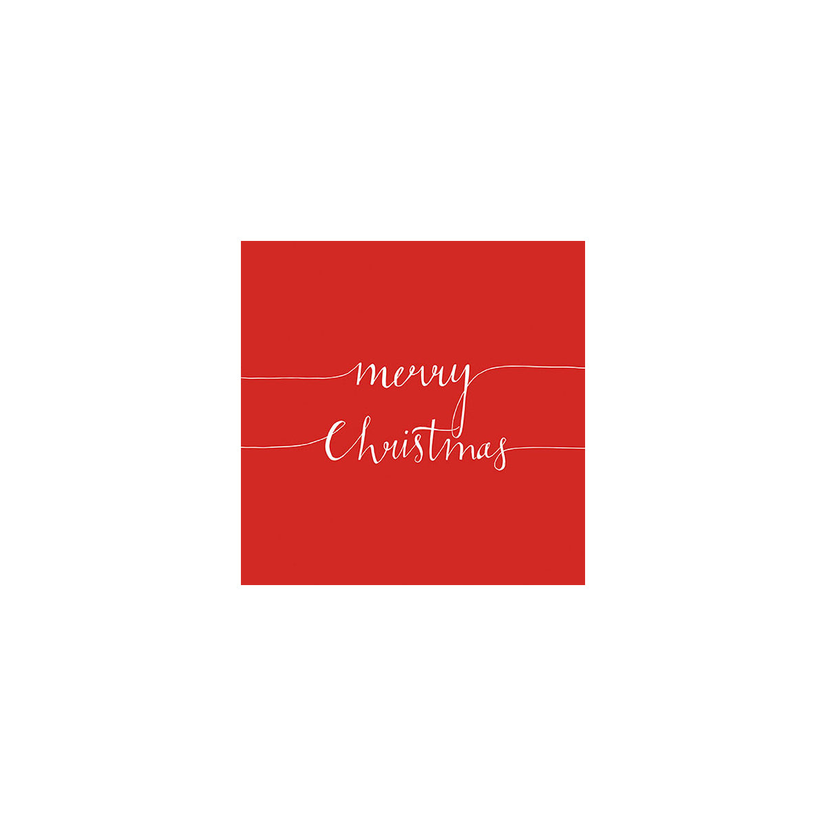 Set 20 Tovaglioli 33x33 Cm Christmas Note Red