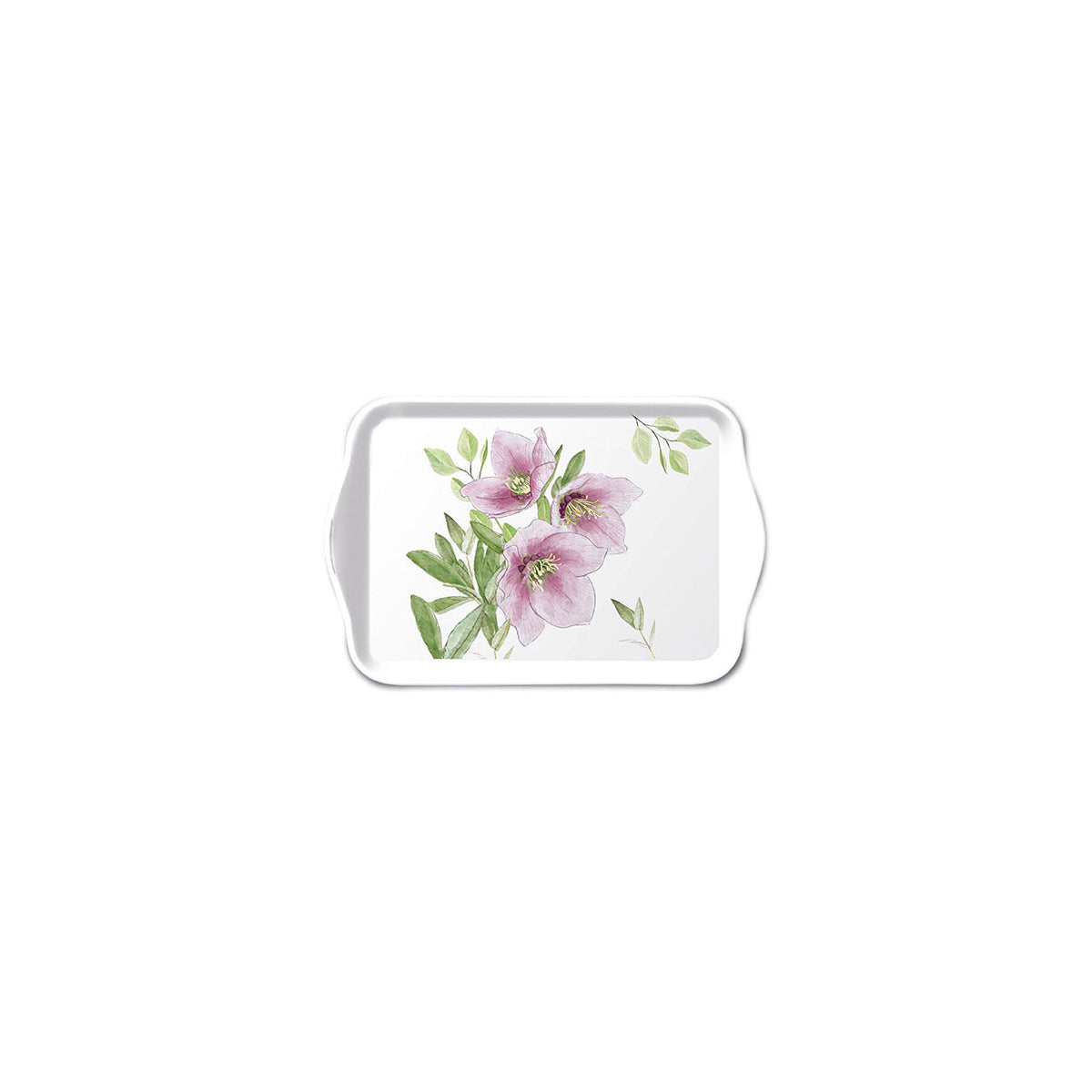 Vassoio Melamine 13x21 Cm Classic Helleborus