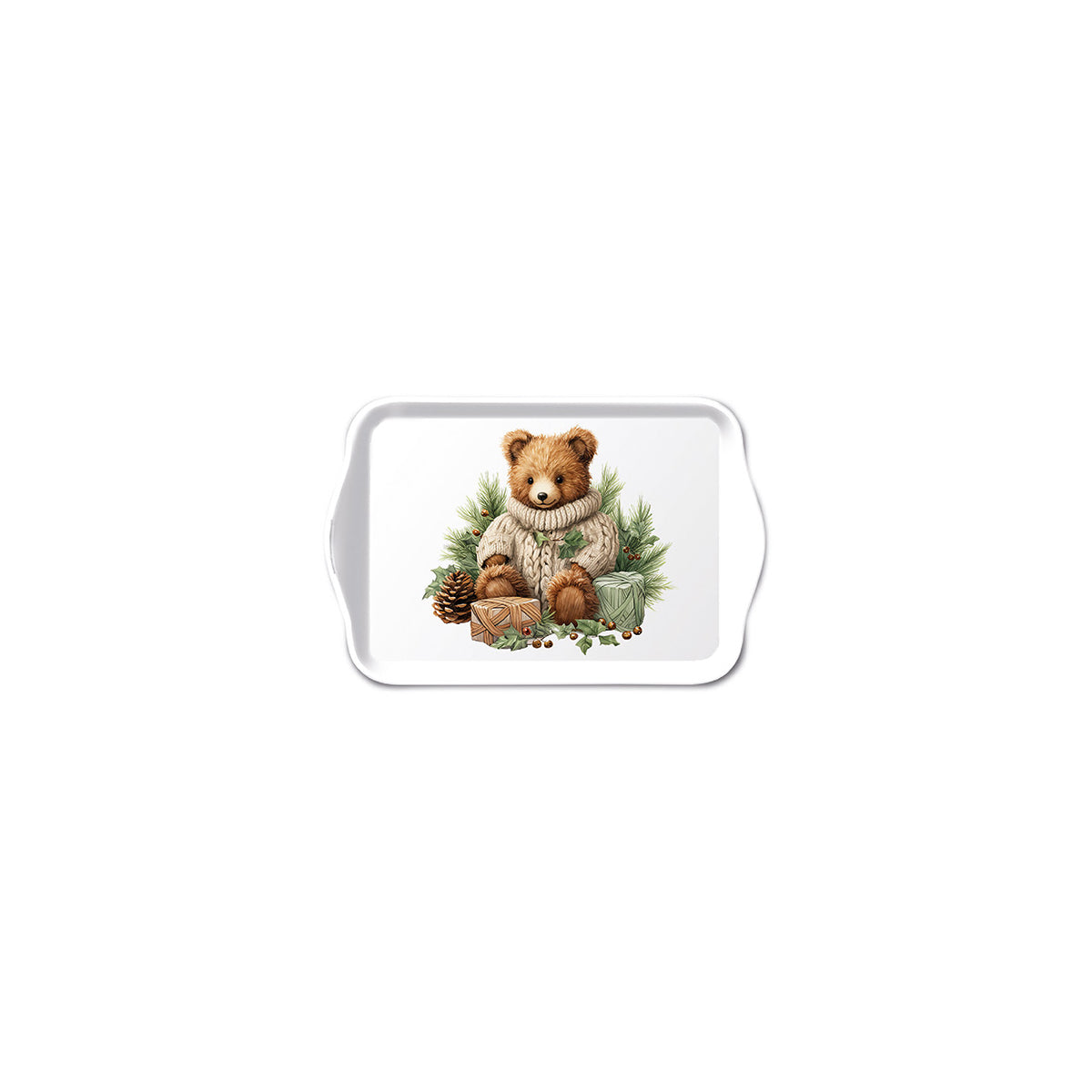 Vassoio Melamina 13x21 Cm Cuddle Bear
