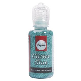 Glitter Glue Metallico Rayher 20 Gr Turchese
