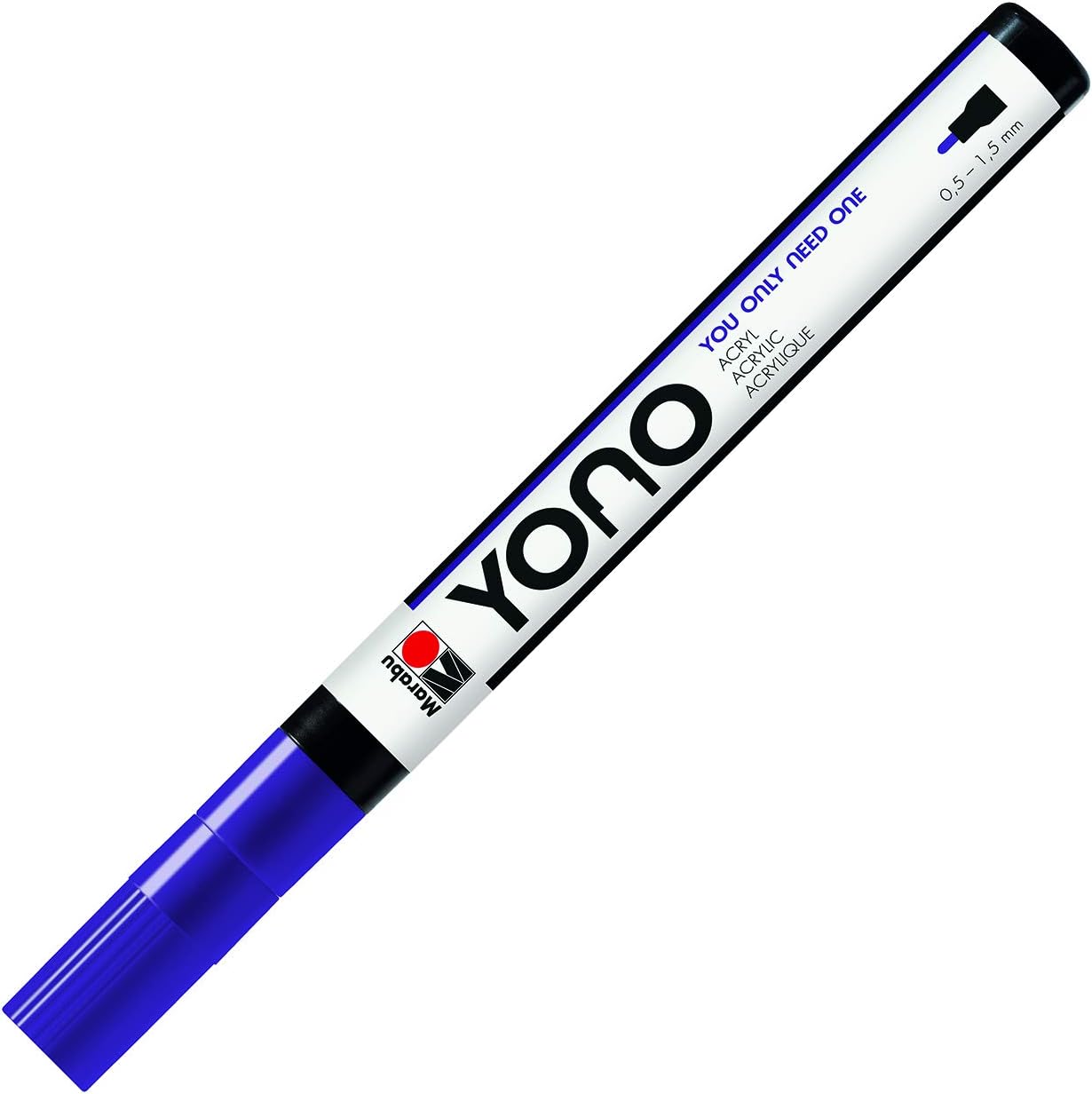 Pennarello Yono Marker Viola 0,5-1,5 Mm Marabu