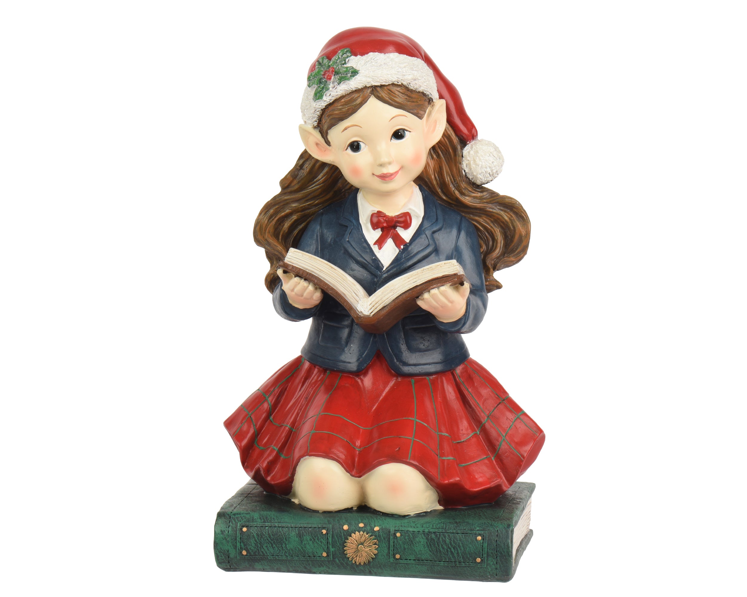 Elfetta Su Libro Che Legge 23x18x36 Cm