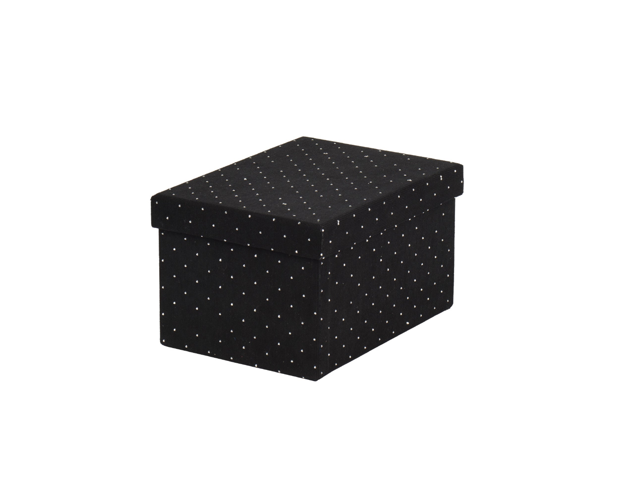 Scatola Rivestita Nera 28x20x15,5 Cm