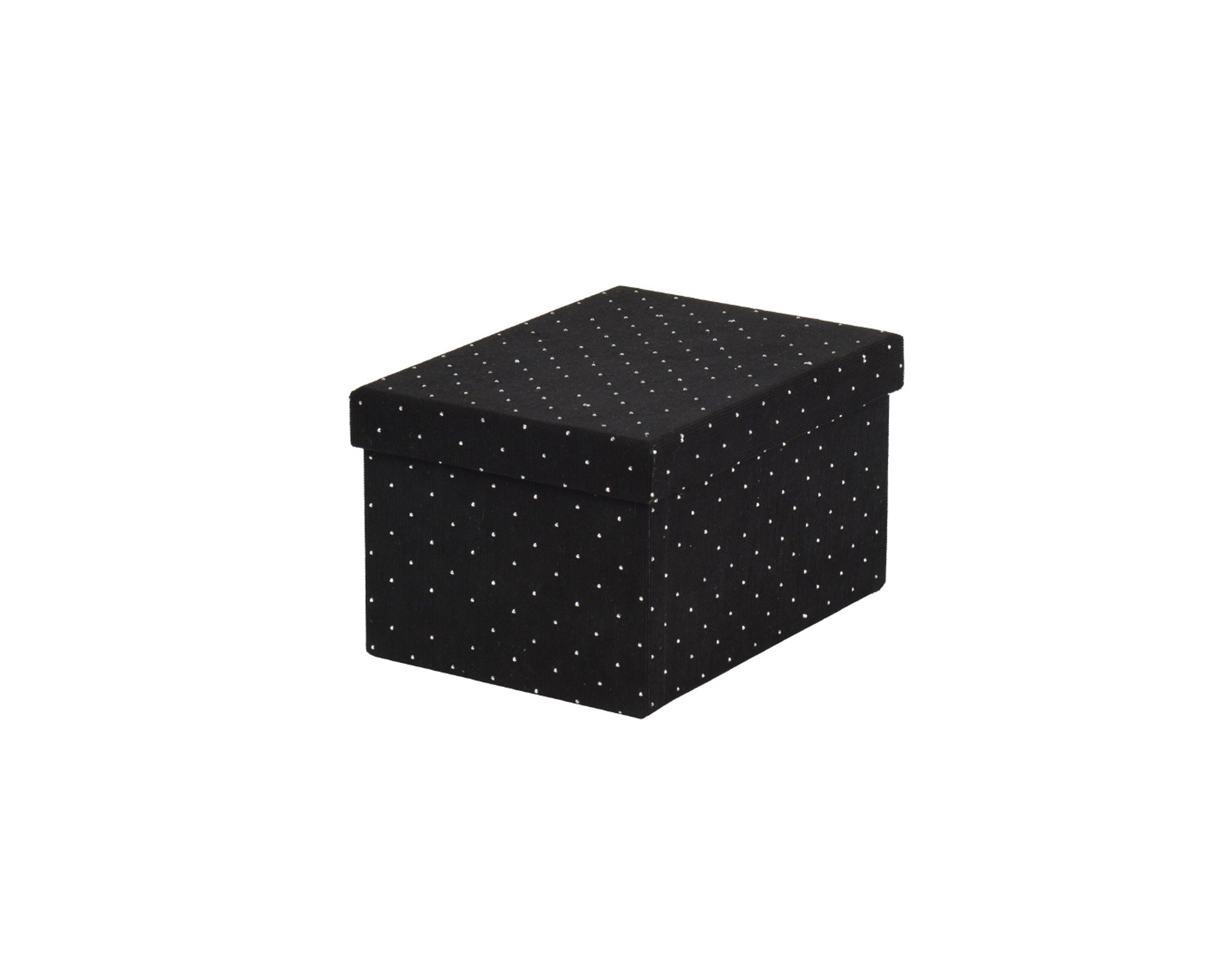 Scatola Rivestita Nera 22x16x12,5 Cm