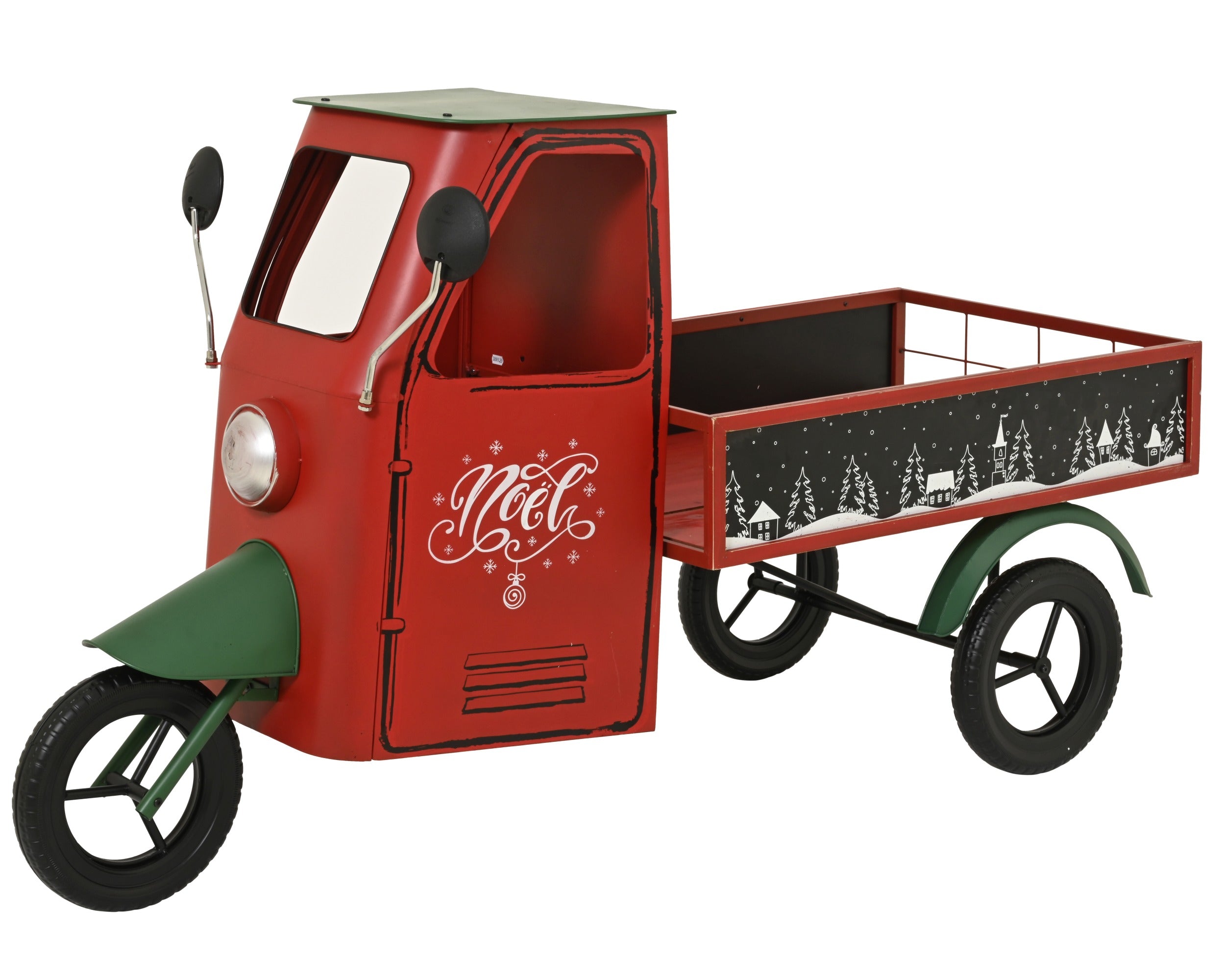 Ape Metallo Rossa 155x74x94 Cm