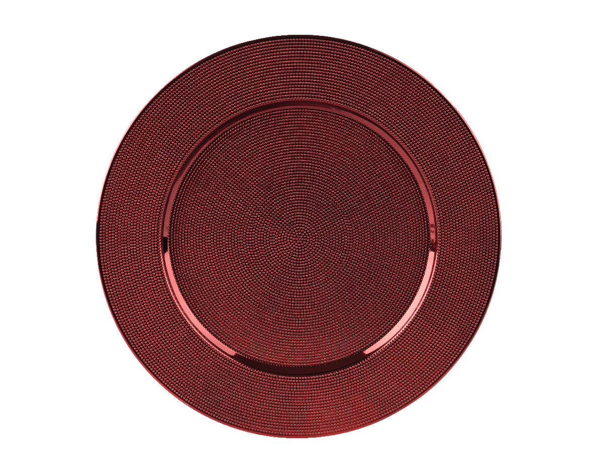 Sottopiatto Rosso D 33 Cm