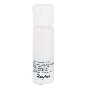 Glitter Ultrafini Rayher 20 Ml Bianco