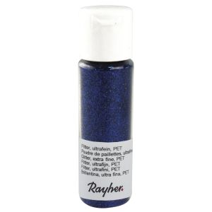 Glitter Ultrafini Rayher 20 Ml Blu Zaffiro