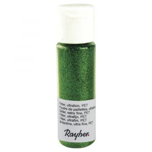 Glitter Ultrafini Rayher 20 Ml Verde Foglio