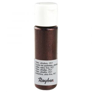 Glitter Ultrafini Rayher 20 Ml Mocca