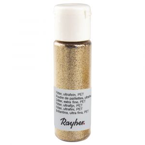 Glitter Ultrafini Rayher 20 Ml Cashmere Oro