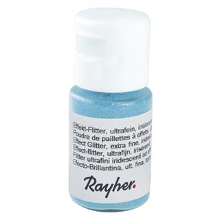 Glitter Ultrafini Irridescenti Rayher 10  Ml Blu Tenero