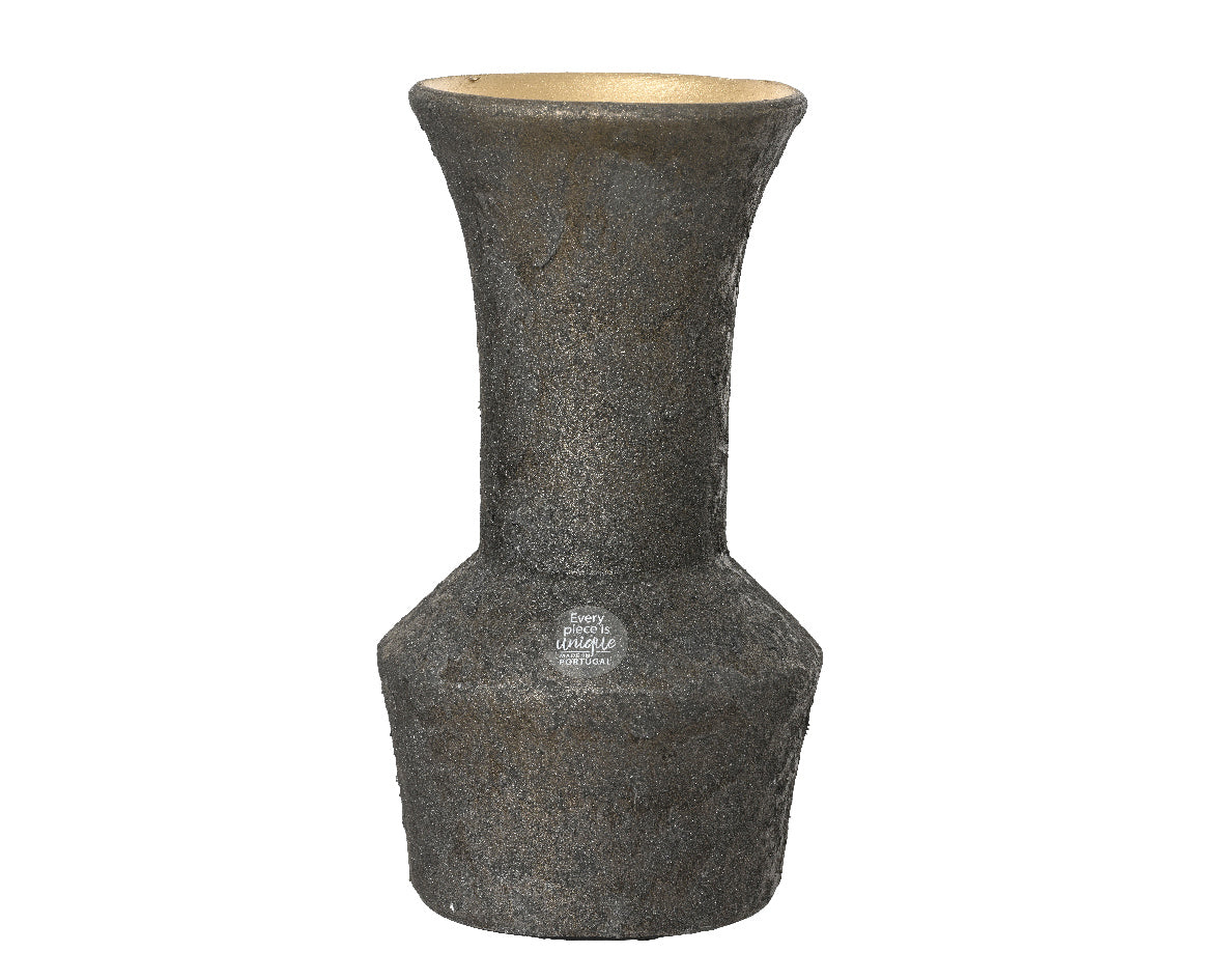 Vaso Terracotta Interno Oro 33 Cm