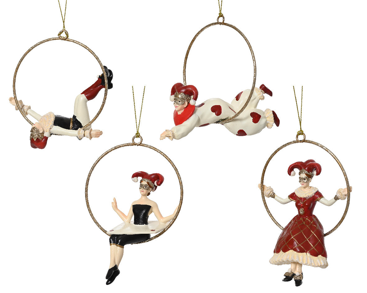 Pendente Figura Giullare 9x13 Cm 1 Pz