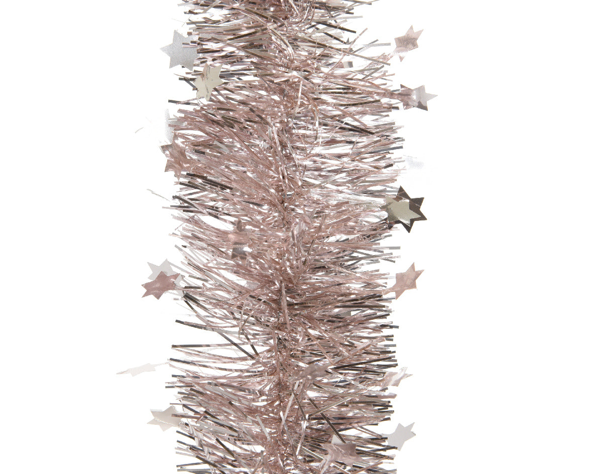Stella Filante Con Stelle Blush Pink D 9x270 Cm