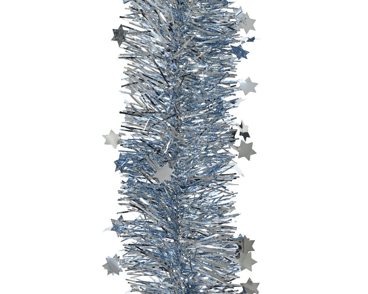 Stella Filante Con Stelle Blue Ice 9x270 Cm