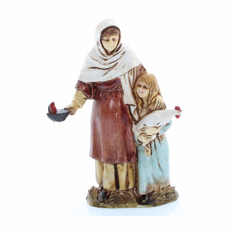 Donna Incinta Presepe 10 Cm Landi