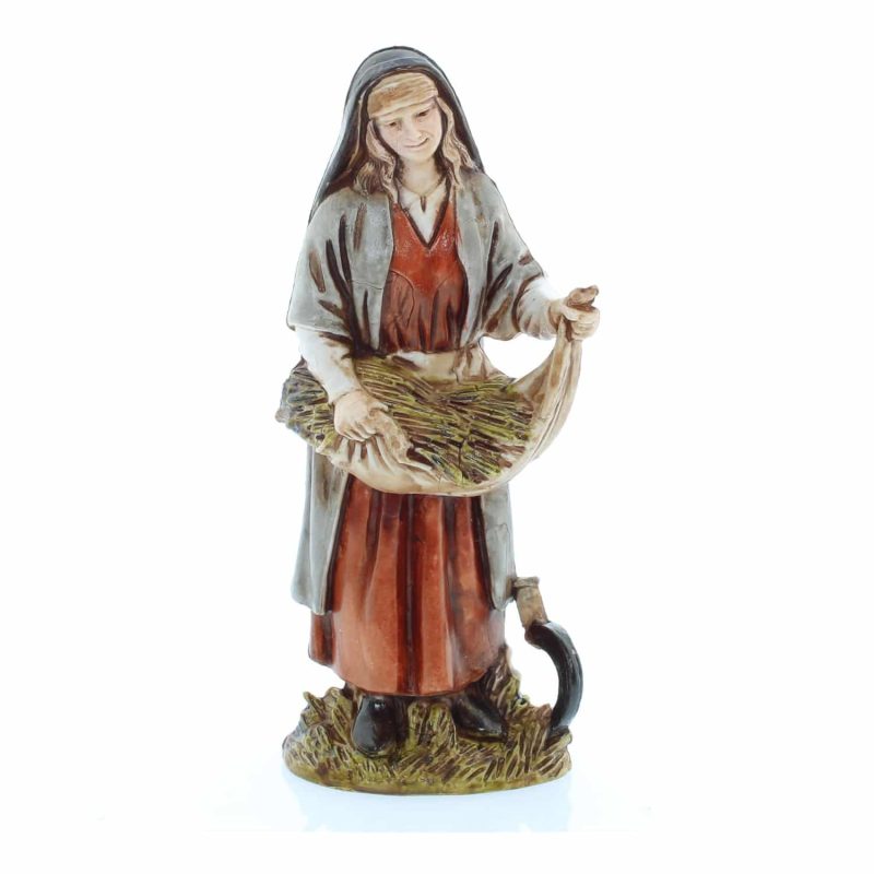 Donna Con Falce Presepe 10 Cm Landi