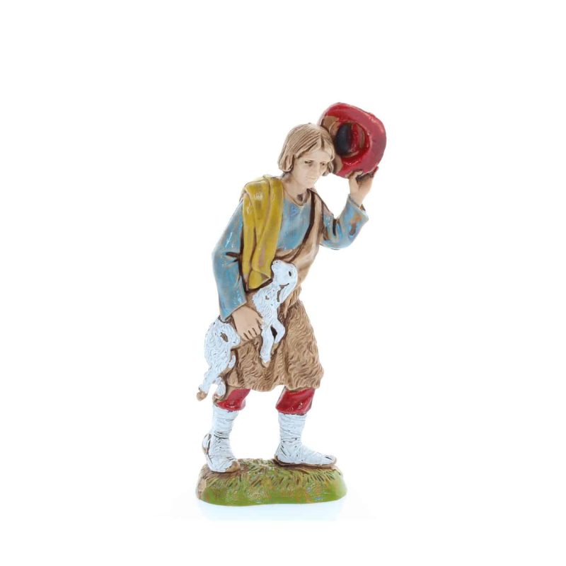 Pastore Con Agnello Presepe 10 Cm Landi