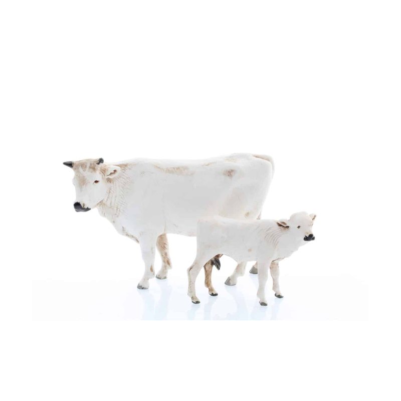 Mucca E Vitello Presepe 8 Cm Landi