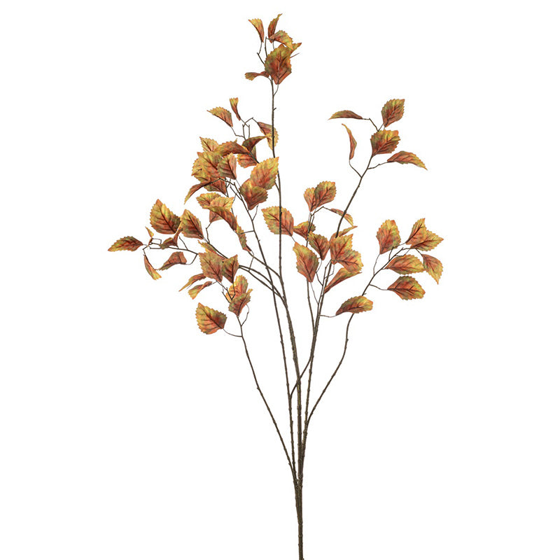 Ramo Foglie Faggio Giallo Arancio 135 Cm
