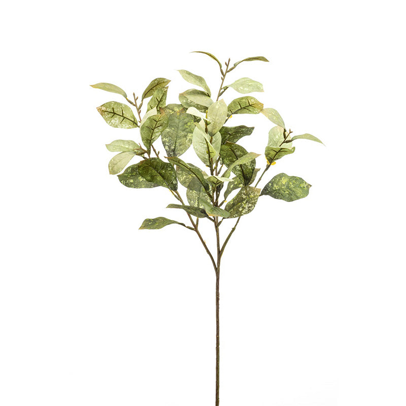 Ramo Foglie Verdi 60 Cm