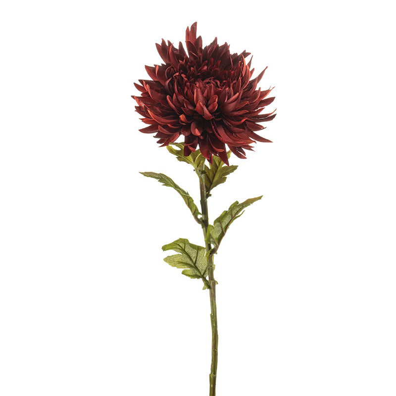 Fiore Crisantemo Rosso 63 Cm