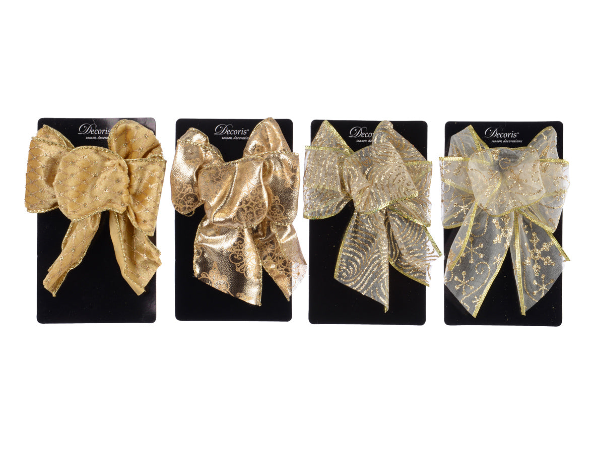 Fiocco Stoffa Brass Gold 11x15 Cm