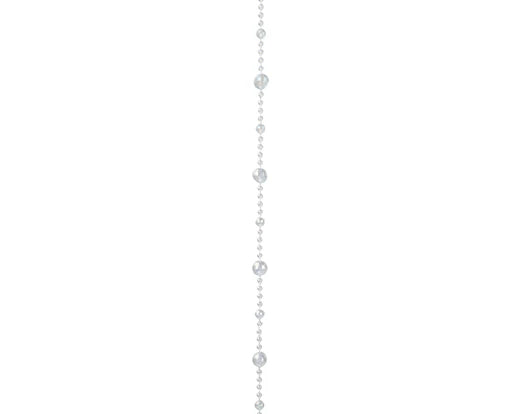 Ghirlanda Decoro Perle Transparente 270 Cm