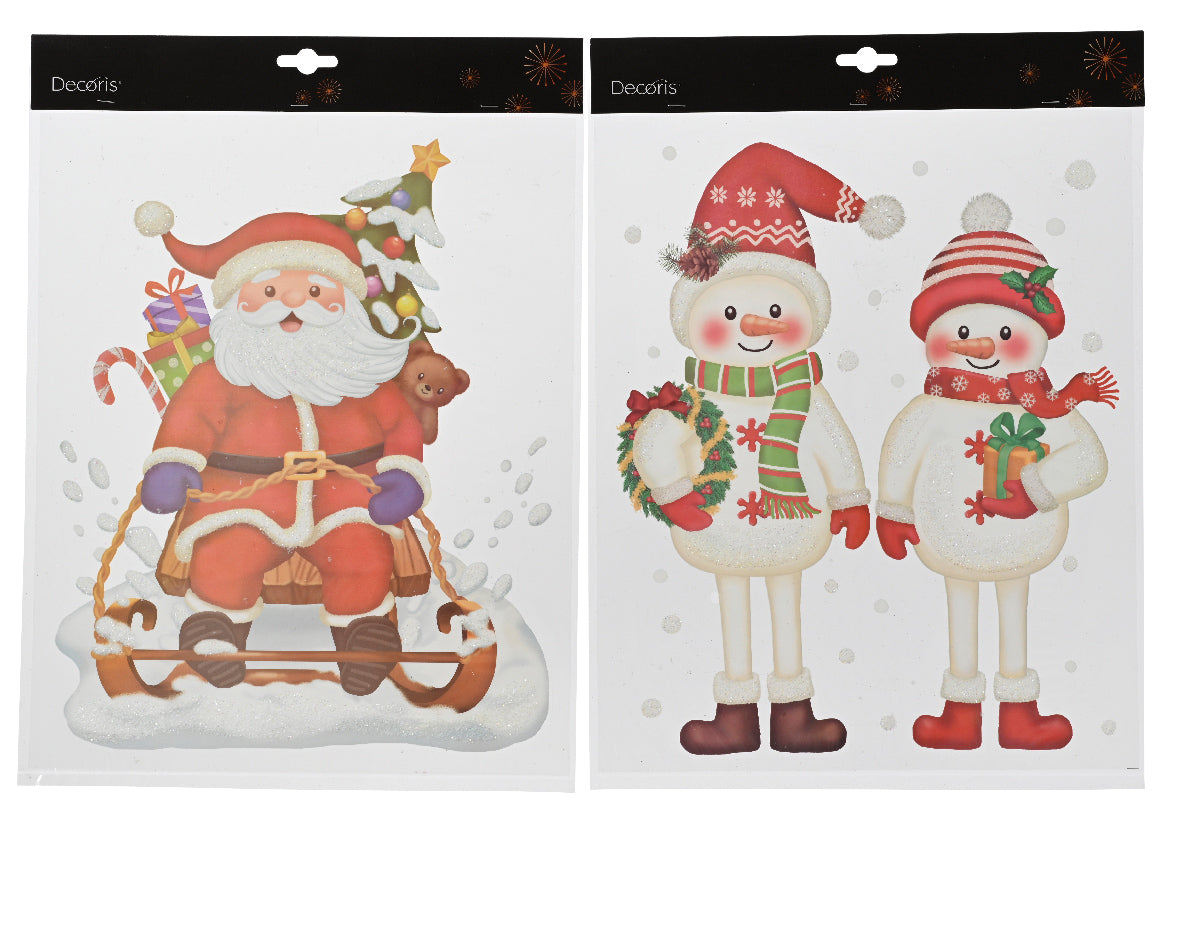 Sticker Figura Natalizia 1 Pz