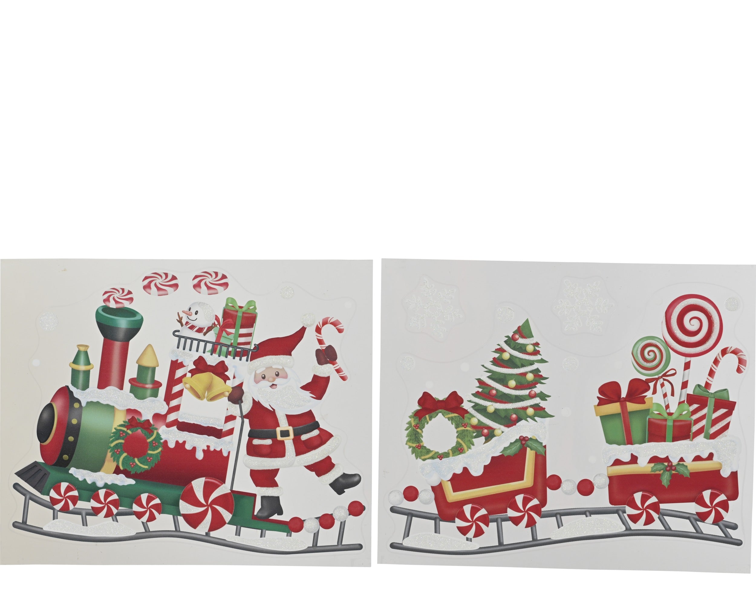 Sticker Finestra Locomotiva Con Vagoni