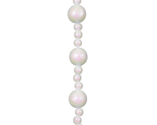 Ghirlanda Di Natale White 3x180 Cm