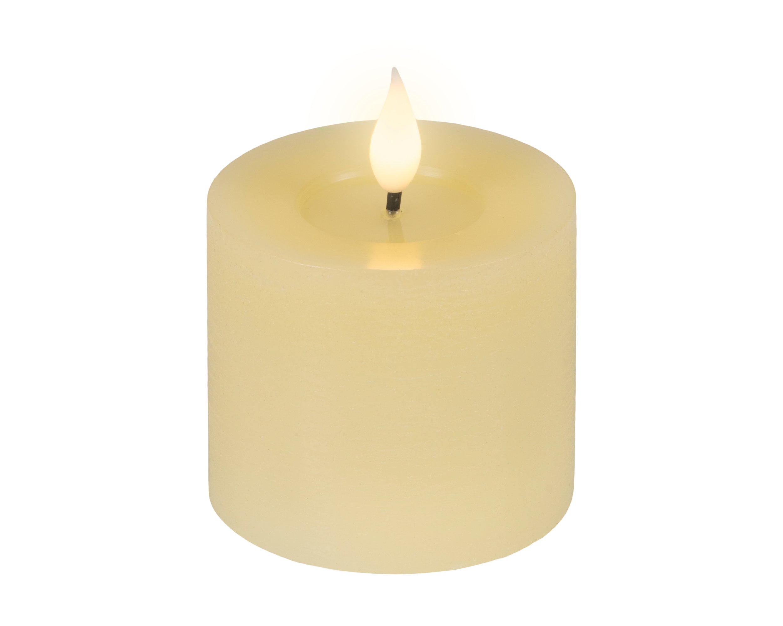 Candela Crema Batteria Fiamma Movimento 7,5 X 9,5 Cm