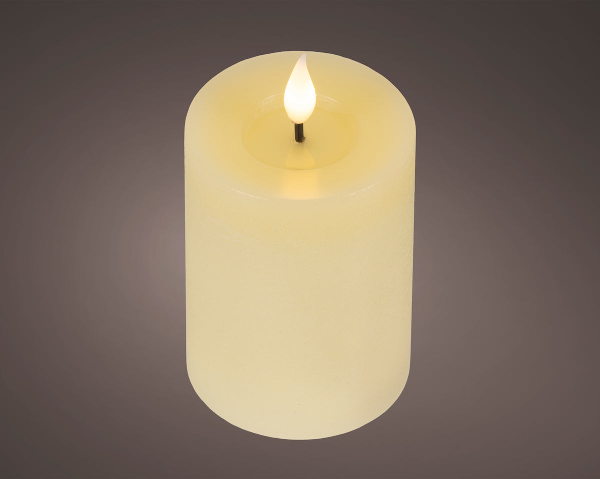 Candela Crema Batteria Fiamma Movimento 7,5 X 13,5 Cm
