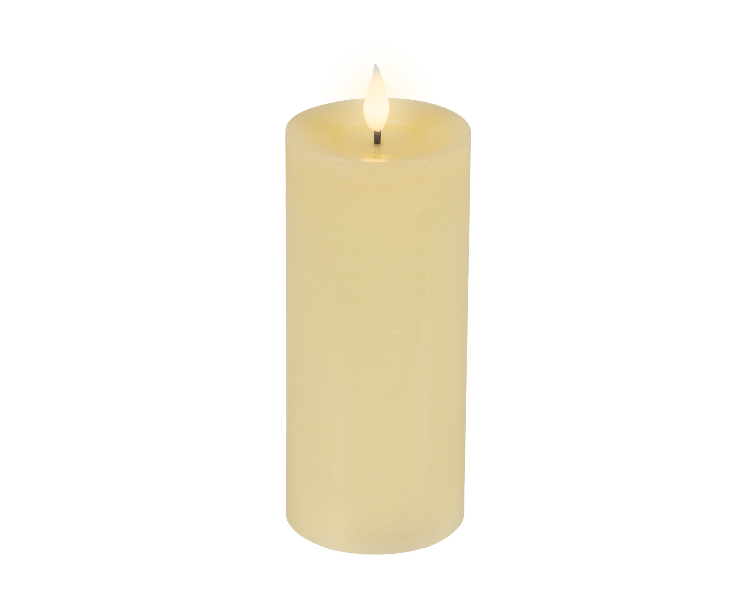 Candela Crema Batteria Fiamma Movimento 7,5 X 20 Cm