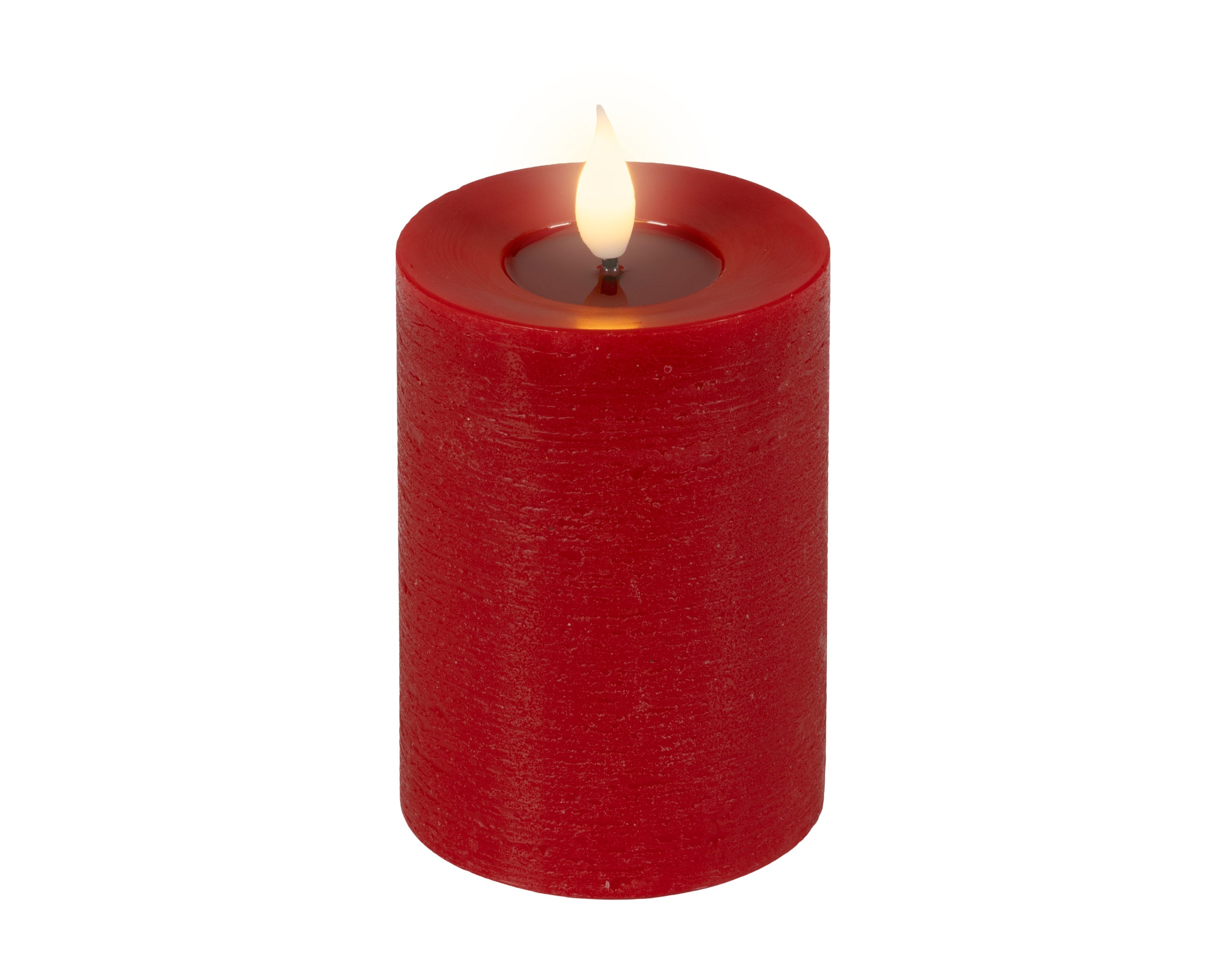 Candela Rossa Batteria Fiamma Movimento 7,5 X 13,5 Cm