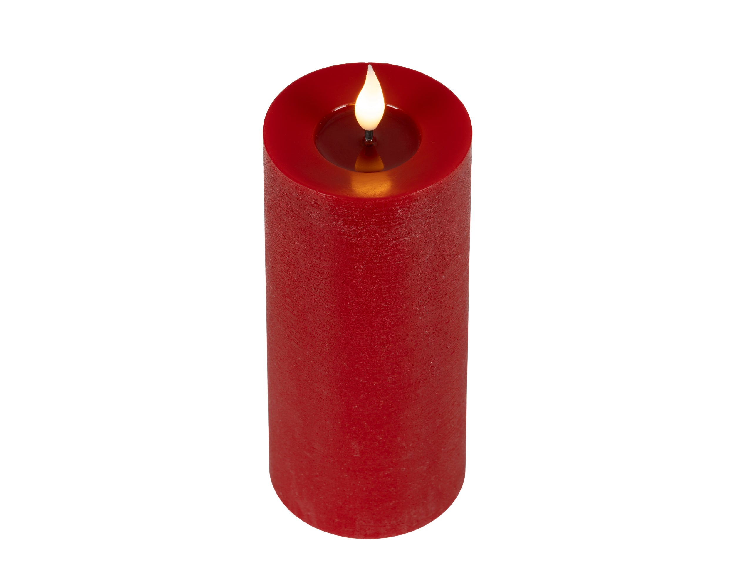 Candela Rossa Batteria Fiamma Movimento 7,5 X 20 Cm