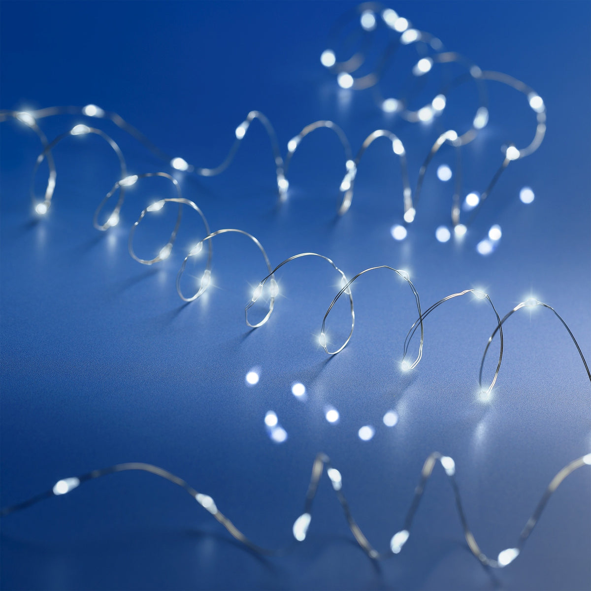 Filo Silver 20 Micro Led Luce Fredda 95 Cm