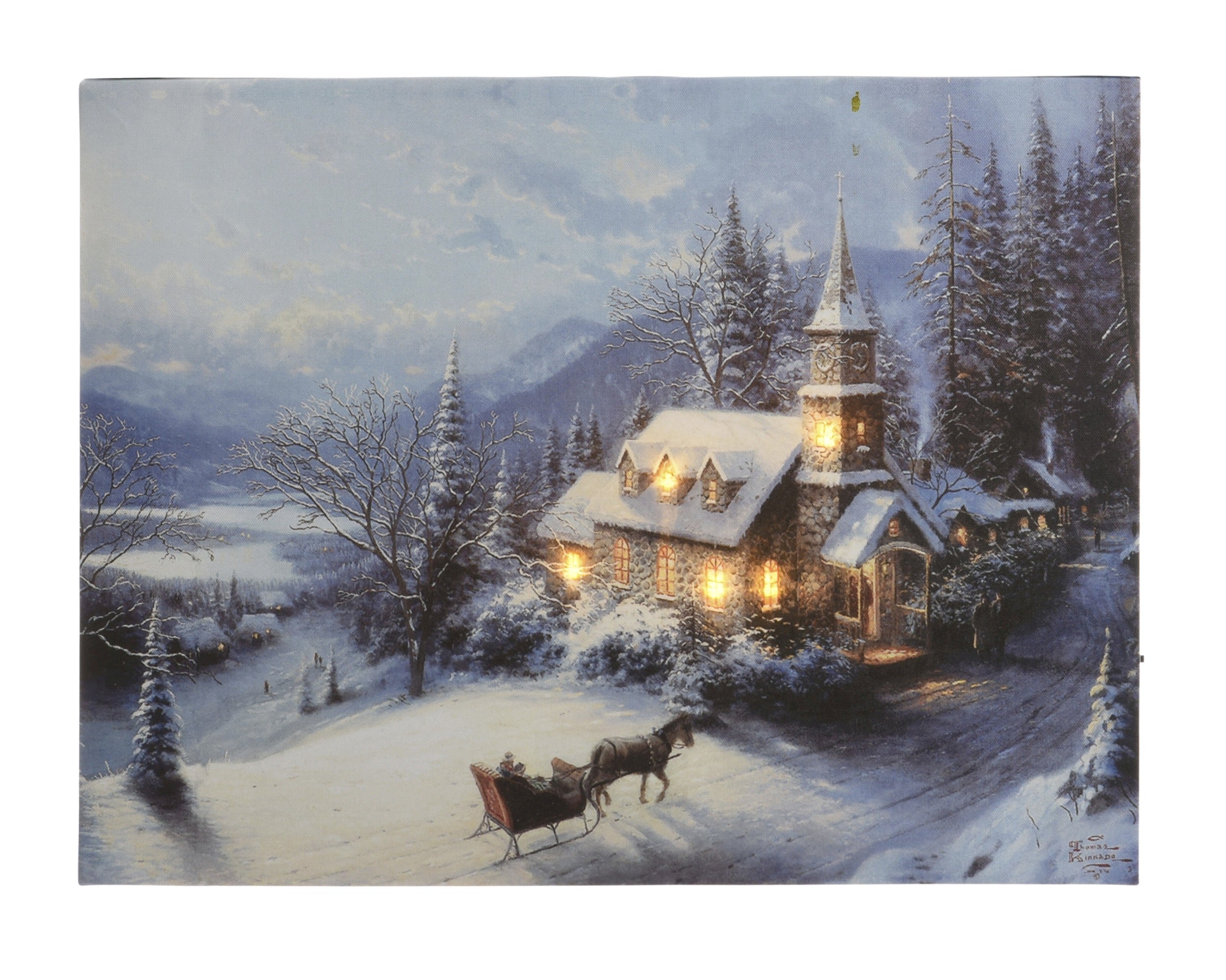 Quadro Con Luci Led 40X60 Cm
